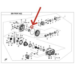 Q830-310011วงแหวน CF800 <span class=keywords><strong>CF1000</strong></span> CF600 CF500รถ ATV UTV SSV สำหรับ CF Moto uforce 600 1000 zforce 950ชิ้นส่วน O-RING - Product Image 1