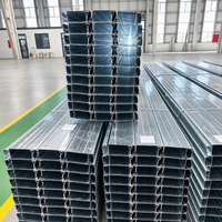 Plancher en acier profilé fermé pour la construction d'hôtels, isolation acoustique supérieure, dalle composite renforcée