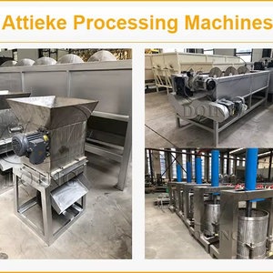 Ligne de production d'Attiéké de Côte d'Ivoire : Éplucheuse, Broyeur, Presse, Granulateur et Cuiseur à Vapeur pour la transformation du manioc en Attiéké - Product Image 1