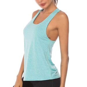 เสื้อกล้ามออกกำลังกายแขนกุดสำหรับผู้หญิงเสื้อกล้ามออกกำลังกายพิมพ์โลโก้ดิจิทัลระบายอากาศได้ดีสำหรับออกกำลังกายเพาะกายและโยคะ - Product Image 3