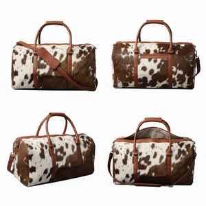 กระเป๋าเดินทางหนังแท้แบบมีขน ขายออนไลน์ ขายดีที่สุด ขายส่ง กระเป๋าเดินทางหนังแท้สไตล์ไม่ซ้ำใคร ราคาถูก - Product Image 5