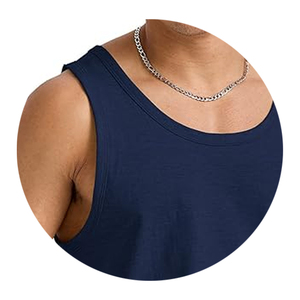 Tùy Chỉnh Người Đàn Ông Của Tank Top Dệt Kim Dệt Cá Nhân Logo Không Tay Thiết Kế Cho Phòng Tập Thể Dục Chạy Tập Thể Dục Tạo Ra Của Riêng Bạn Độc Đáo Hàng Đầu - Product Image 6