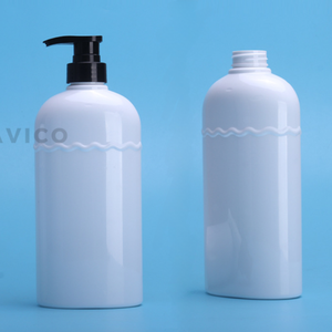 ขวดพลาสติก PET และ HDPE สีขาวขนาด500มล. & 800มล. บรรจุภัณฑ์ครีมแชมพูเลือกสีได้ตามต้องการ - Product Image 6