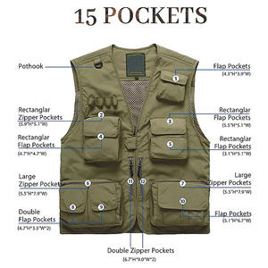 Chaleco de Seguridad Reflectante de Alta Visibilidad Ligero para Hombre, Estilo Casual, Impermeable y Transpirable, Hecho en Pakistán, Precio Económico - Product Image 4