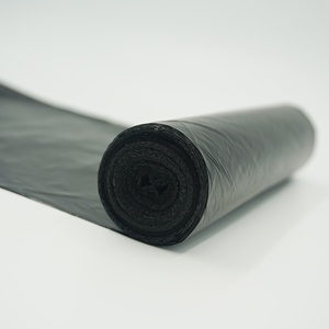 Cubo de basura de plástico PE de 26 galones personalizado, bolsa de refuerzo lateral con revestimiento de lata reutilizable, precio de fábrica, bolsas de basura para utensilios de cocina de Vietnam - Product Image 1