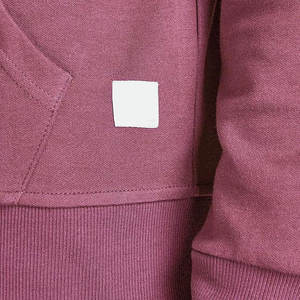 เสื้อสเวตเตอร์แบบสวมหัวมีฮู้ดของผู้หญิงเสื้อสเวตเตอร์แบบมีซิปปิดไตรมาสทำจากผ้าฝ้าย100% ทันสมัยออกแบบโลโก้ได้ตามต้องการสำหรับฤดูหนาว - Product Image 5