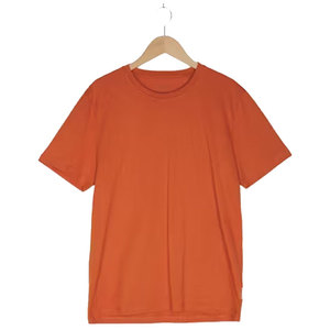 T-shirt uni unisexe à col rond T-shirt vierge - Product Image 4