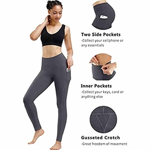 Wholesale Factory Customizable Designer <b>Service</b> Premium Quality Manufacture Sublimation Gym Fitness Yoga Leggings For Women - Product Image 3