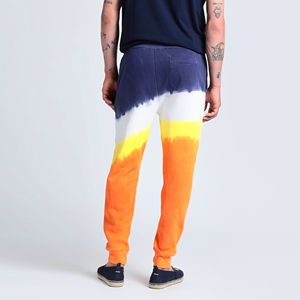 Wholesale <b>Men's</b> <b>Trouser</b> 100% Cotton Material Gym Wear Lightweight <b>Drawstring</b> Custom Made Logo Printing OEM Service - Product Image 4