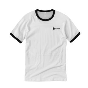 Custom Made 100% Cotton Ringer T-<b>Shirt</b> for <b>Men</b> Personalized Summer Wear with Customized Logo - Product Image 1