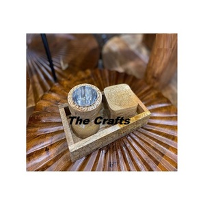 Wooden Mubkhar Bakhoor <b>Burner</b> Set Of Two Different Design Bakhoor <b>Burner</b> Mabkhara For Home Hotel Decor - Product Image 4