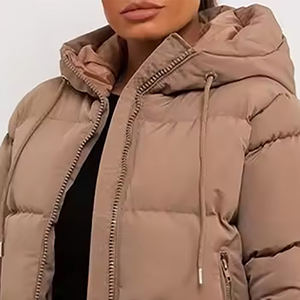 2025 nouveau Offre Spéciale femmes à capuche doudoune brillant Parka matelassé manteau vêtements d'extérieur chauds hiver longues femmes bouffantes vestes - Product Image 5