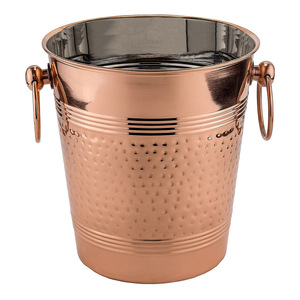 New Collection 2025 Large <b>Champagne</b> Metal Ice Bucket Wholesale Supplier Customized Classy Stainless Steel Ice Bucket Bulk - Product Image 5