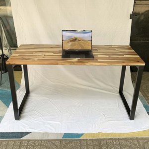 Escritorio de Oficina Industrial/Academia de Madera con Patas de Hierro 140x60cm Requiere Montaje HBWD003 - Product Image 6