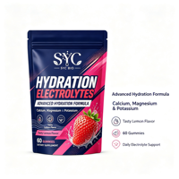 OEMHydration Elektrolyten Gummies Hydratatie Elektrolyten Gummies met Magnesium en Kalium voor Snel Sportief Herstel en Dagelijks Gebruik