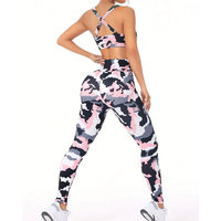Ensemble de yoga 2 pièces réversible grande taille, legging uni respirant, gilet à capuche sans manches, soutien-gorge, taille élastique, mode sport fitness