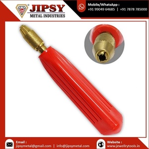 หัวจับล็อกอย่างรวดเร็วสำหรับเครื่องประดับทำด้ามไม้ตะไบเข็มเหล็กพร้อมเข็มคอลเลตต์เครื่องมือมือ - Product Image 4