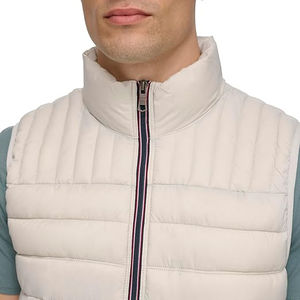 Chaleco Acolchado Informal Ligero para Hombre, Elegante y Transpirable, Ropa de Invierno Cómoda, Chalecos con Logotipo Personalizado de Alta Venta - Product Image 6