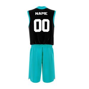 New Latest OEM Custom Breathable Plus <b>Size</b> Reversible <b>Basketball</b> Jersey Uniform with Custom Team Name Number Logo-High Quality - Product Image 2