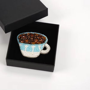 Porte-clés girafe en perles fait main, breloque de sac animal de safari, porte-clés girafe en perles fait main, breloque de sac animal de safari - Product Image 1