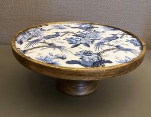 แท่นวางเค้กไม้พร้อมกระจกวางบนโต๊ะตกแต่งงานแต่งงานดีไซน์แฟนซี - Product Image 2