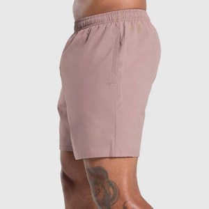 Pantalones cortos deportivos con logotipo personalizado para hombre, transpirables, ecológicos, 100% de poliéster, estilo clásico informal, hasta la rodilla elástica, gran oferta de verano - Product Image 4