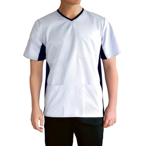 OEM Best Selling Workwear Men Medical <b>Scrubs</b> Uniform Jerset Spandex Medical <b>Scrubs</b> Suits Outdoor Use Medical <b>Scrub</b> <b>Tops</b> for Men - Product Image 1