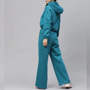 Ensemble de survêtement décontracté deux pièces à capuche léger pour homme, taille plus, pour la maison ou la salle de sport - Product Image 6