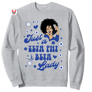 เสื้อสเวตเชิ้ตแขนยาว Zeta Phi Beta ผ้าเชนิลล์ คอกลม พรีเมียมฟลีซ ชุดนักกีฬามหาวิทยาลัย ยี่ห้อ ZPB ของกรีก ให้ความอบอุ่นในฤดูหนาว ด้านหน้าสามารถปรับแต่งได้ - Product Image 2