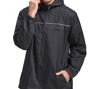 Chaqueta Impermeable con Capucha, Cortavientos, Ligera, para Hombre, Ropa Deportiva para Exteriores, 2026 - Product Image 4
