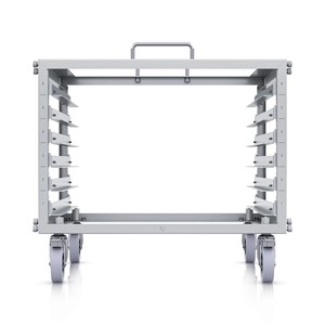 Ubiquiti Mobile Rack Stand U-Rack-6U-TL, 6U, พร้อมแผงแพทช์ 24 พอร์ต - Product Image 3