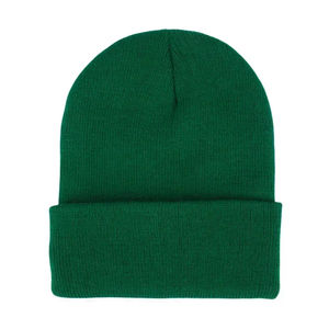Gorro de punto bordado a la moda, gorro de invierno suave para actividades al aire libre, gorro de punto cálido con detalle de bordado suave - Product Image 1