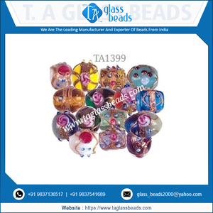 Ready to Ship Necklace Making Silver Foil Dark Mix <b>Beads</b> New Design Glass <b>Beads</b> <b>Crystal</b> Lampwork for Necklaces Low Price - Product Image 2