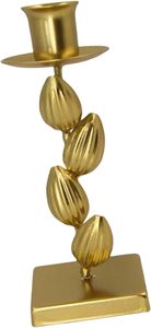 Portavelas de Latón de Estilo Lujoso, Adornos Únicos para el Hogar en Navidad y Decoraciones para Eventos, Elegante Portavelas - Product Image 2