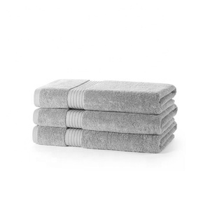 Qualité supérieure 100% coton biologique visage serviettes de bain séchage rapide confortable brodé imprimé hôtel Golf utiliser lin GOTS - Product Image 6