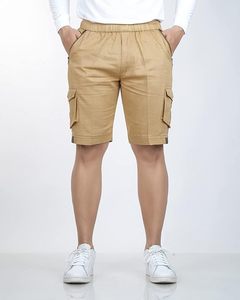 Pantalones cortos de carga desgastados de algodón informales de verano para hombre, pantalones cortos deportivos bordados, sublimados, rango de XS-6XL, tela fina ligera para gimnasio - Product Image 1