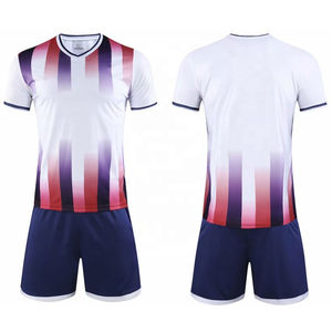 Kit d'uniforme de football pour adultes en nylon/cachemire respirant, imprimé par transfert thermique personnalisé, service OEM - Product Image 1