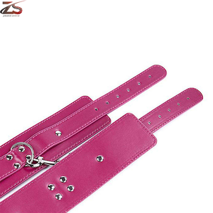 Sangles de cheville de cuir de gymnase de forme physique de courroies de cheville/confortable réglable du Pakistan - Product Image 4