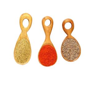 Mini cuchara de madera de alta calidad y cuchara de madera de uso hecho a mano para especias y café precio al por mayor - Product Image 4