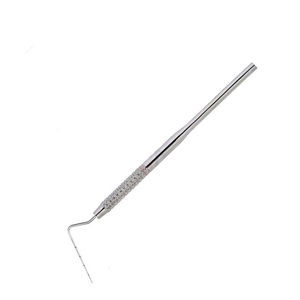 เครื่องมืออุดฟันเกรดศัลยกรรม 21 มม. หัวตรวจแบบปลายเดียว ด้ามจับแข็ง ขัดเงา หัวตรวจแบบปลายแหลมบางเฉียบ ทำจากเหล็ก ใช้ด้วยมือ - Product Image 3