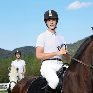 Broderie personnalisée, logo uni pour t-shirt unisexe, décontracté, respirant, coupe régulière, chemise de golf de haute qualité, pique, équitation, homme - Product Image 3