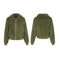 Veste Courte Femme en Fausse Fourrure de Renard 2025 – Imperméable, Chaude et Douillette pour l'Hiver – Vente en Gros