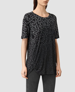 Camiseta Gráfica Extra Grande Personalizada para Mujer, 100% Algodón, Tallas Grandes, Fabricante, Logotipo Personalizado, Impresión por Serigrafía - Product Image 3