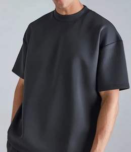 T-shirt pour homme en coton 100% imprimé par transfert thermique personnalisé, 230 g/m², respirant, séchage rapide, décontracté, manches courtes en toile - Product Image 2