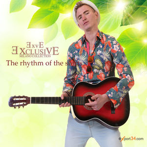 เสื้อแฟชั่นผ้าเรยอนสำหรับวันหยุดพิมพ์ลายดอกไม้แขนสั้นสไตล์ฮาวายออกแบบได้ตามต้องการจากอิตาลี - Product Image 4