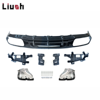 Kit amélioré pour Benz GT 63 W218 Lèvre arrière de voiture et diffuseurs arrière Améliorations du pare-chocs avant similaires au style CLS63
