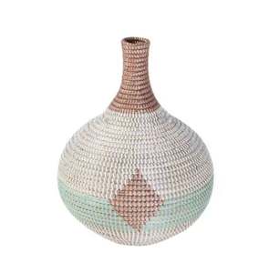 Florero decorativo recién llegado para decoración del hogar en diseño vintage disponible en artesanías indias para el hogar - Product Image 4