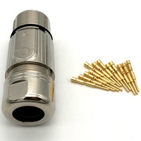 Connecteur d'aviation mâle M23 à 12 broches |   Connecteur pour encodeur de retour de servomoteur