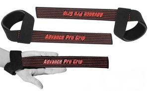 GAF, un par de correas de elevación de algodón para levantamiento de pesas, levantamiento de pesas, resistente para soporte de muñeca y entrenamiento de barra de peso muerto - Product Image 2