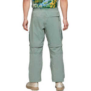 Pantalones Cargo Rectos de Lana para Hombre, Estilo Formal de Verano, Cierre con Cordón, Lavado Medio, Transpirables, Novedad 2025 - Product Image 2